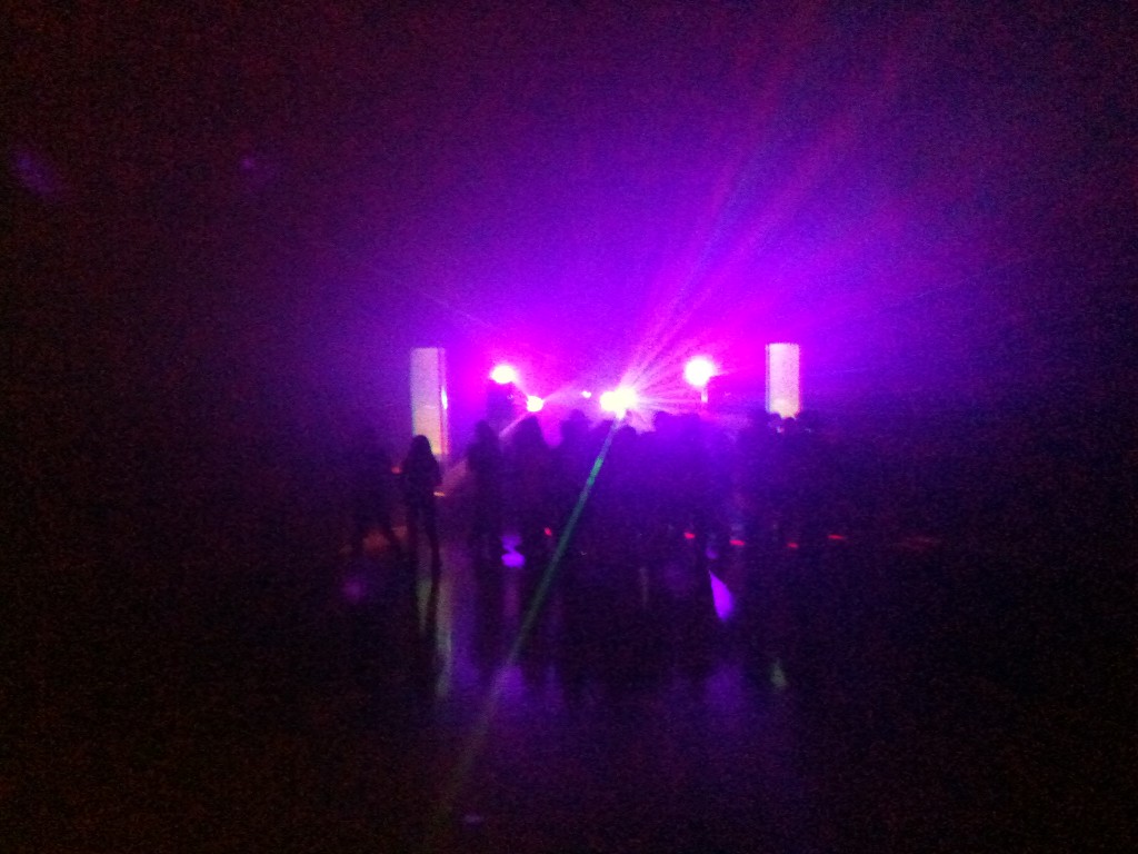 Dance lighting and fog