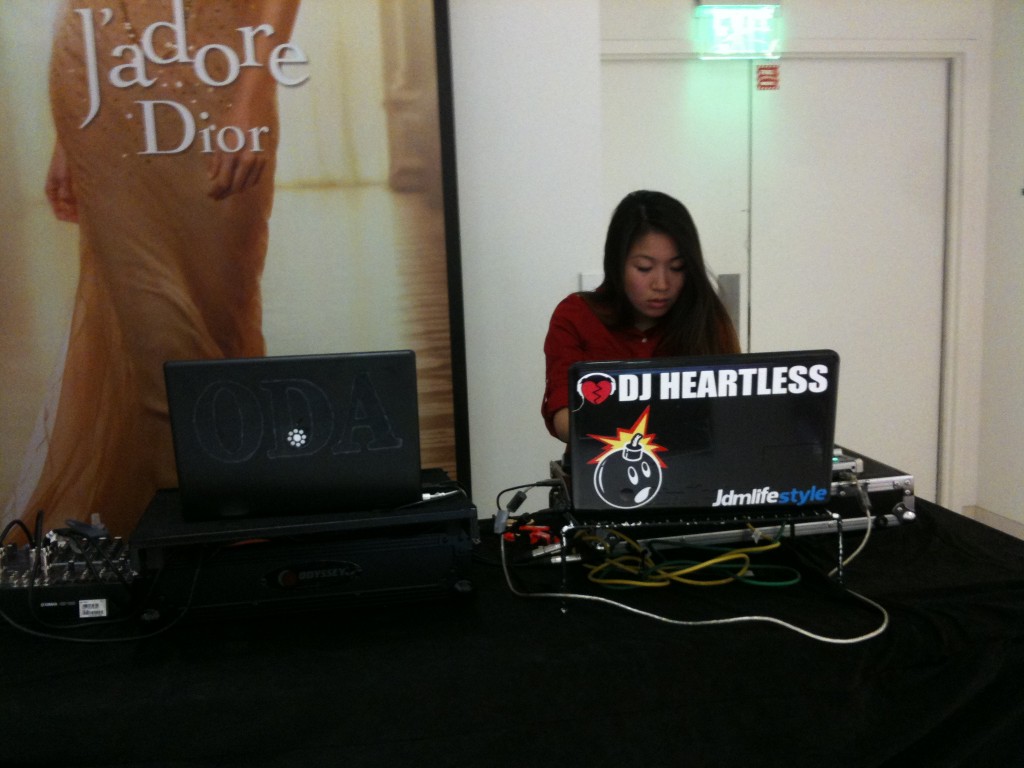 Working with DJ Heartless